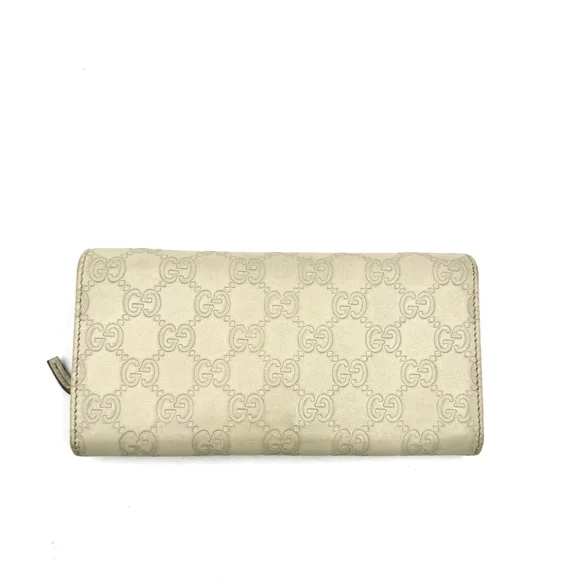 Gucci White Leather Wallet - Picture 13 of 14